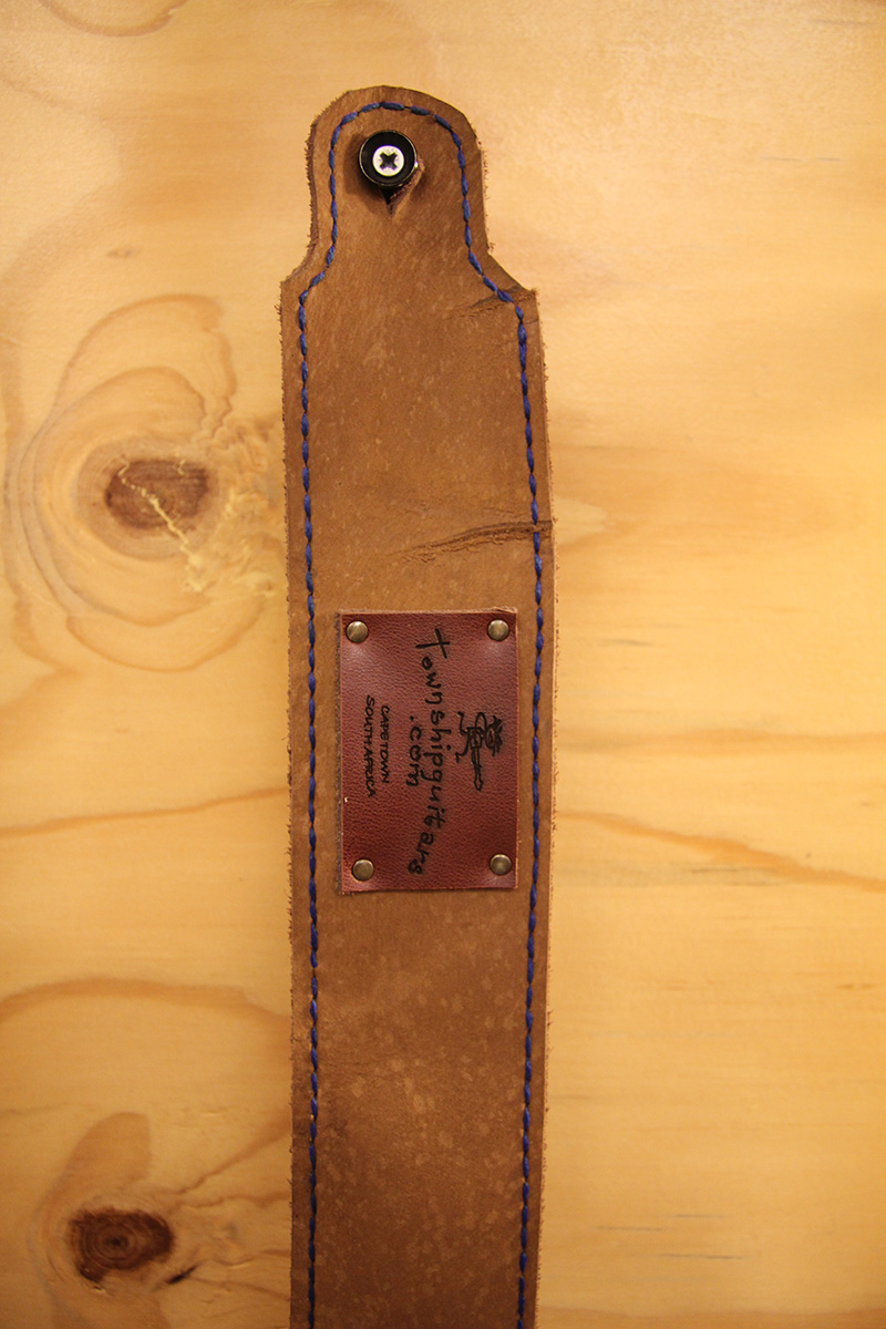Leather Guitar Strap (Handmade)